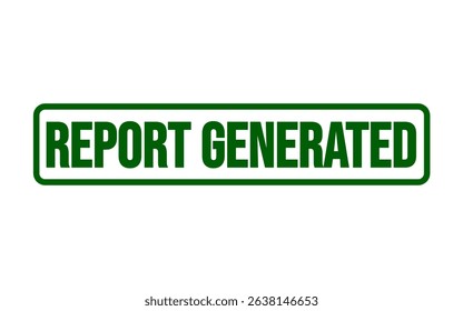 REPORT GENERATED – Final Report Document Approved Round Stamp