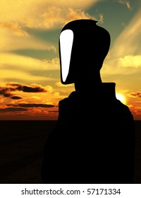 A representation of the grim reaper