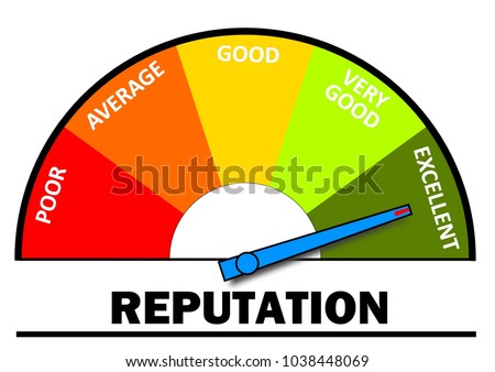 Reputation level indicator