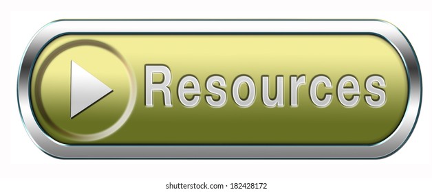 Resources Human Or Natural Resource Button Or Icon