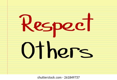 Respecting Others Images Stock Photos Vectors Shutterstock