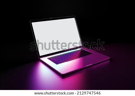 Responsive In Dark V.1 3D Rendering
