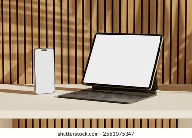 Responsive Web Design and website Mockup, Devices Mock up, Smartphone desktop tablet laptop template Mockup