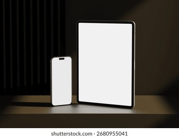 Responsive Web Design and website Mockup, Devices Mock up, Smartphone desktop tablet laptop template Mockup