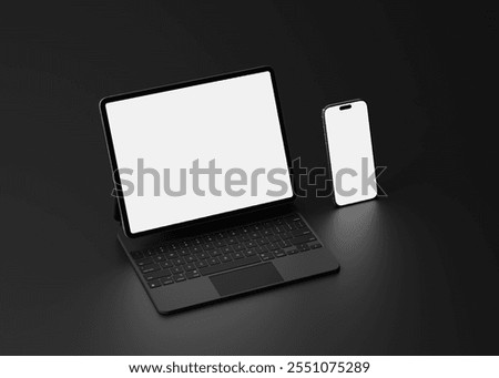 Responsive Web Design and website Mockup, Devices Mock up, Smartphone desktop tablet laptop template Mockup