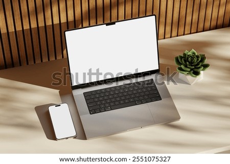 Responsive Web Design and website Mockup, Devices Mock up, Smartphone desktop tablet laptop template Mockup