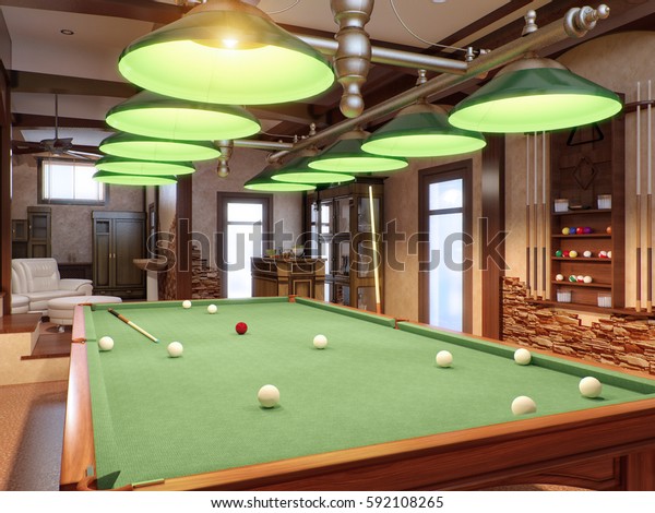 Rest Room Billiard Room Basement Bar Buildings Landmarks