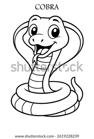 Reticulated Python Coloring Page – Printable Snake Art