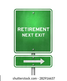 Retirement Next Exit Stock Illustration 282916637 | Shutterstock