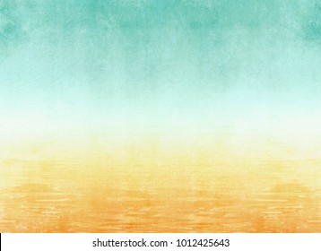 Retro beach background    abstract vacation theme