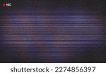 Retro CCTV or VHS video white noise background texture with red recording indicator. Vintage horizontal scanlines with vignette border. Grungy distressed horror film backdrop 8k 16:9 3D rendering 