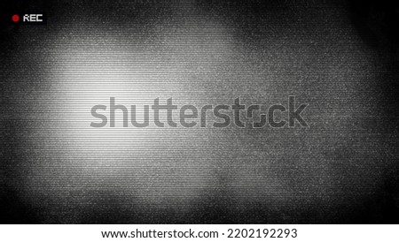 Similar – Image, Stock Photo Analog black and white photograph, old unused railroad tracks in a forest in Teltow Fläming near Luckenwalde