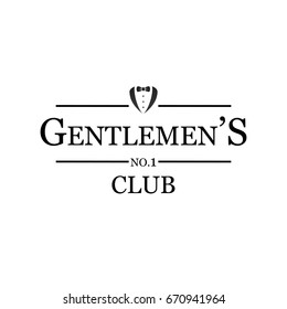 Retro Gentlemen's Club. Number One. 