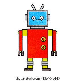 Robot Angle View Stock Illustration 116020951