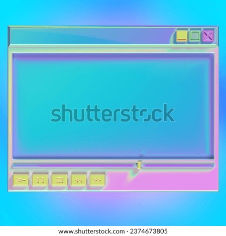 retro pc UI popup, retro computers