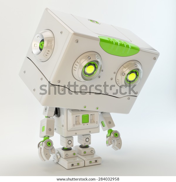 square robot toy