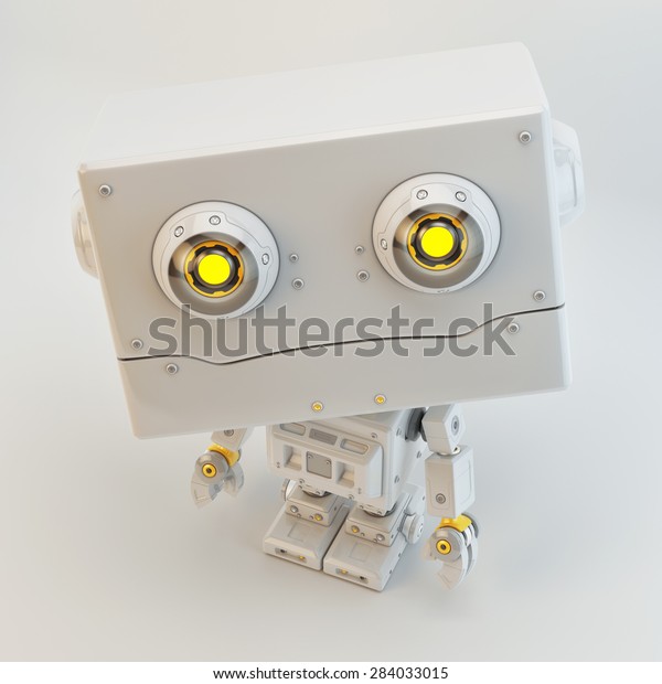 square robot toy