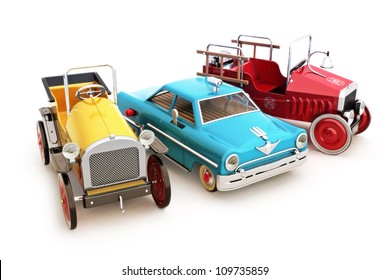 old toy cars