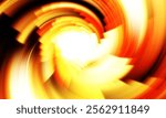 Revolving Light show background. Ethereal energetic swirl rotation with vivid colors. Colorful vibrant motion illustration. Promotional background. Celebration graphic.