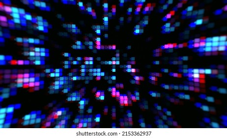 RGB Effect High-tech Digital Technology Background.