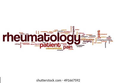 Rheumatology Word Cloud Concept