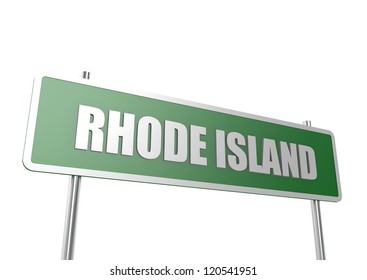 Rhode Island Sign Board