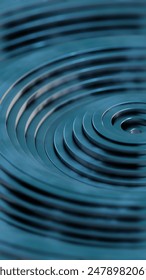 Rhythmic Depths: An Exploration of Dynamic Circular Layers