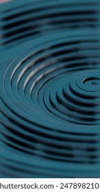 Rhythmic Depths: An Exploration of Dynamic Circular Layers