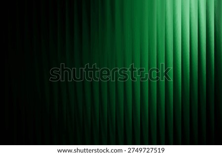 Ribbed glass gradient background for web page, ripple glass gradient for ui ux design, White to green glass gradient with transparent lines and soft lighting that fills the black background with an airy feel. Smooth textures, wavy shapes, and the play of light create a sense of freshness, fractal glass gradient background,  