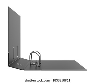 Ring Binder 3D Illustration On White Background