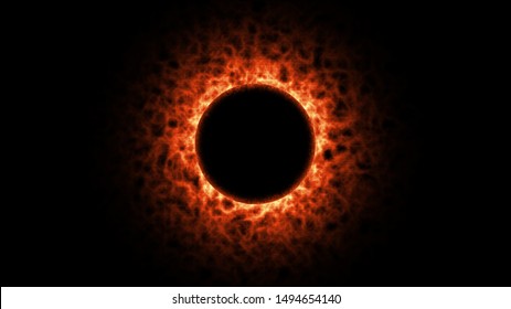 Ring Of Fire Effect Illustration