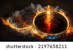 Ring of power, 3D render
