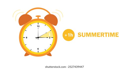 ringing alarm clock switch to summer time - Powered by Shutterstock