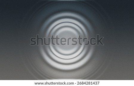 A rippled pattern with concentric circles emanating from the center.