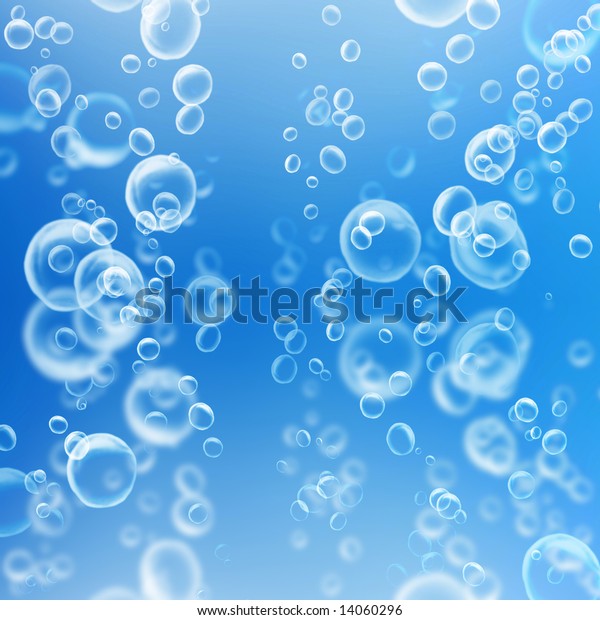 Rising Air Bubbles Stock Illustration 14060296 | Shutterstock