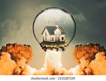 Rising House Prices. The House That Flies Like A Missile In A Glass Dome. Economic Difficulties. High Raises. Rental Prices. High Inflation.