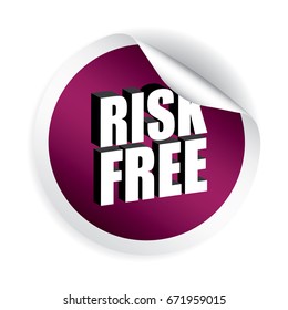 Risk Free Stickers.