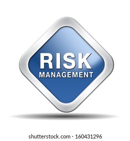  Risk Management And Insurance Policy Safety First Sign Or Icon