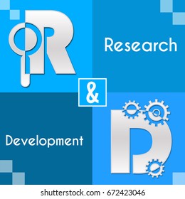 RnD Research And Development Four Blocks 