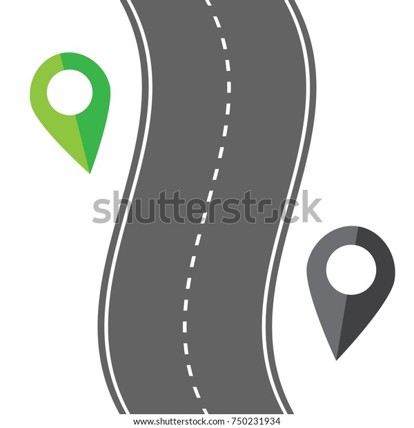 Road\
infographic. Information, plan,\
roadtrip