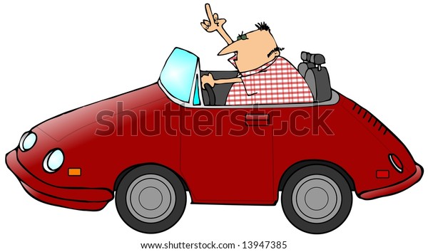 Road Rage Stock Illustration 13947385 | Shutterstock