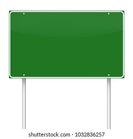 Road Traffic Sign Blank Board Place Stock Vector (Royalty Free) 631329917