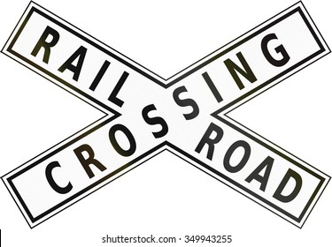 174 Crossbuck Sign Images, Stock Photos & Vectors | Shutterstock