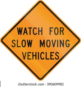 slow moving vehicle sign