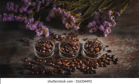 Roasted Coffee Beans Painting Still Life Stock Illustration 316334492