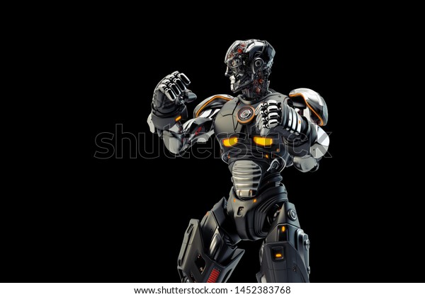 boxer black robot