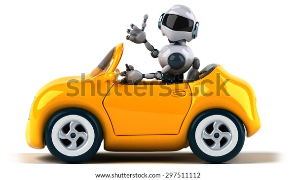 Robot and\
car