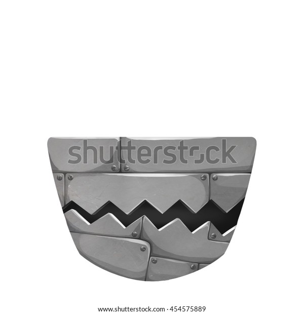 Robot Mouth Mask Creative Idea Innovative Stock Illustration 454575889