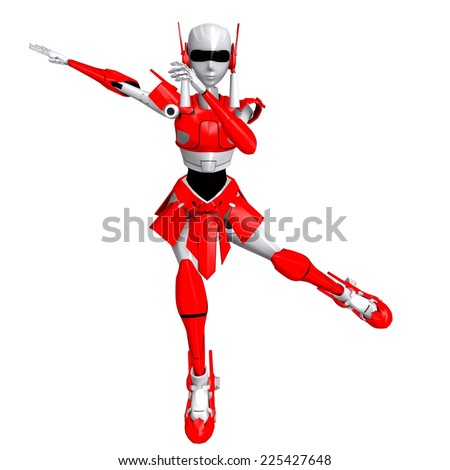 Robot playing 