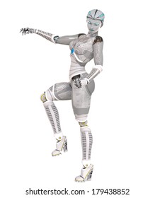 Robot Woman Stock Illustration 179438852 | Shutterstock